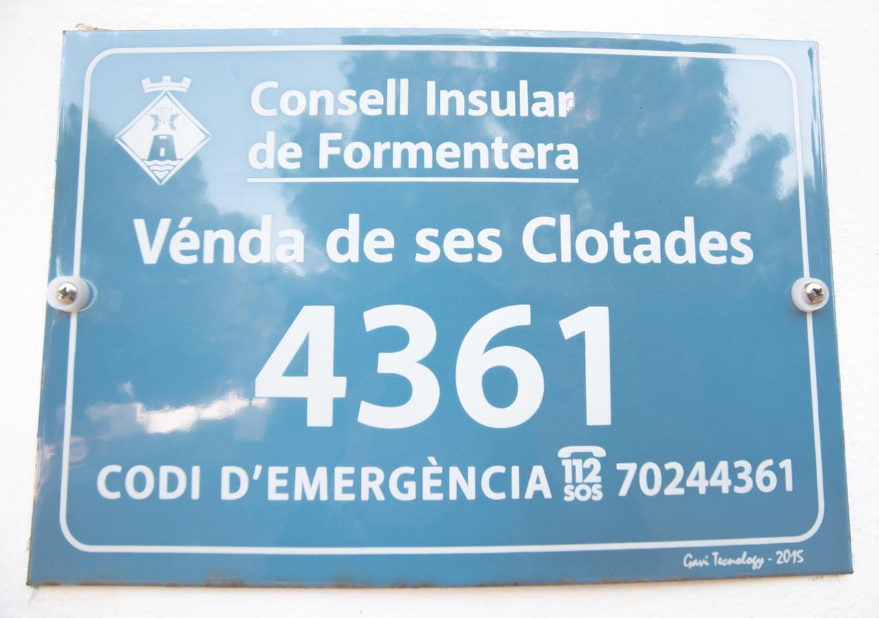 Ses Clotades - Formentera Libre Leilighet Es Arenals Eksteriør bilde